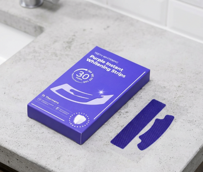 Instant Purple Teeth Whitening strips