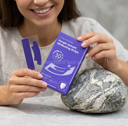 Instant Purple Teeth Whitening strips